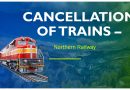 CANCELLATION OF TRAINS – 7th oct 15 to 11th oct 15 -Northern Railway CANCELLATION OF TRAINS – 7th oct 15 to 11th oct 15 -Northern Railway