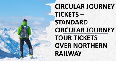 Circular Journey Tickets – Standard Circular Journey Tour Tickets Over Northern Railway Circular Journey Tickets – Standard Circular Journey Tour Tickets Over Northern Railway