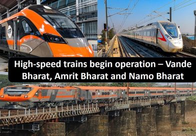 High-speed trains begin operation – Vande Bharat, Amrit Bharat and Namo Bharat High-speed trains begin operation – Vande Bharat, Amrit Bharat and Namo Bharat
